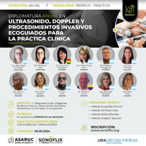 Diplomatura ANUAL en Ultrasonografía 2024 - CR 30%