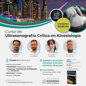 Ultrasonografía Crítica en Kinesiología Mayo 2024