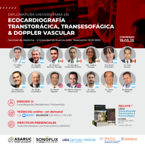 Ecocardiografía, Transtorácica, Transesofágica & Doppler Vascular 2025 - Coutas