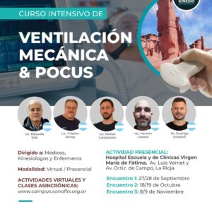 Curso intensivo de Ventilación Mecánica & POCUS
