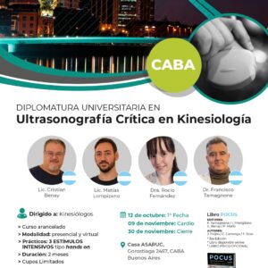 Ultrasonografía Crítica en Kinesiología CABA Noviembre 2025