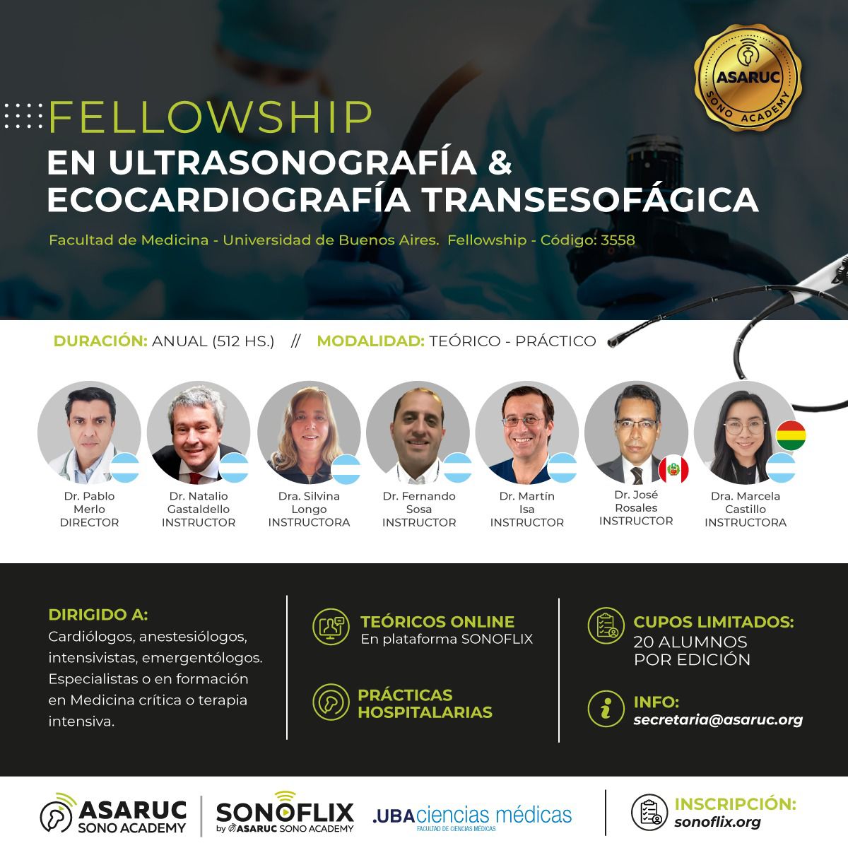 MATRÍCULA – Fellowship Edición Verano