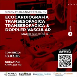 Diplomatura en Ecocardiografia & Doppler Vascular SOLO Teórico