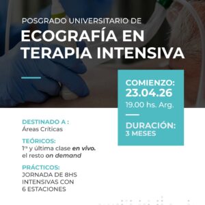 Diplomatura de Ecografia en Terapia Intensiva