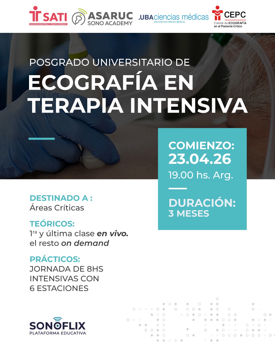 Diplomatura de Ecografia en Terapia Intensiva