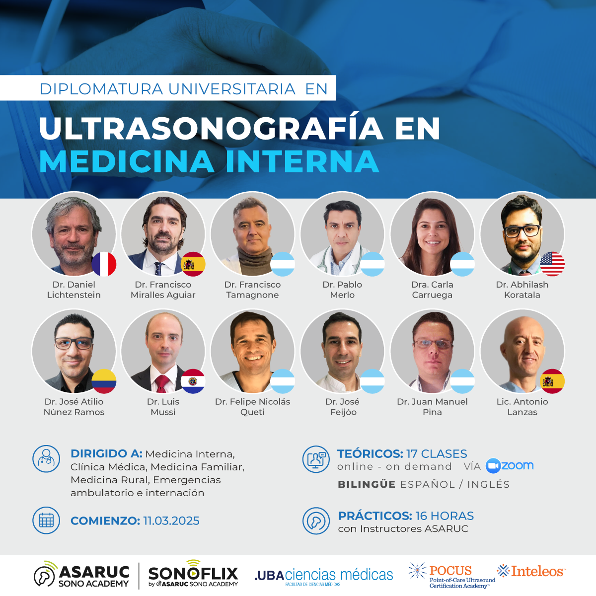 Diplomatura de Ultrasonografía en Medicina Interna – HOSPITAL POSADAS
