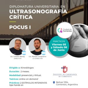 Ultrasonografía Crítica POCUS I - Corrientes Junio 2026