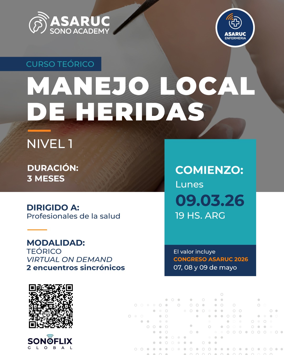 Manejo Local de Heridas Nivel 1 – Marzo 2026