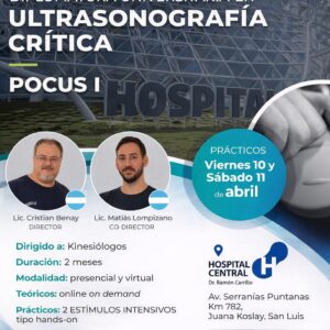 Ultrasonografía Crítica en Kinesiología. Sede San Luis
